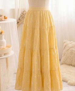 Cute Pink Gingham Heart Tiered Skirt