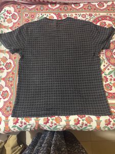 Stylish Geometric Pattern T-Shirt for Men