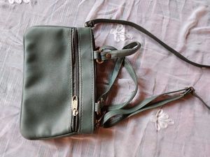 Chic Sage Green Shoulder Bag
