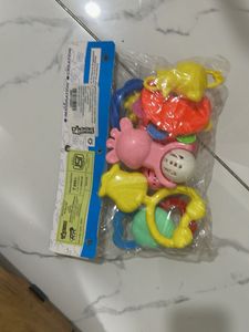 Baby Rattle Teether Toy Set