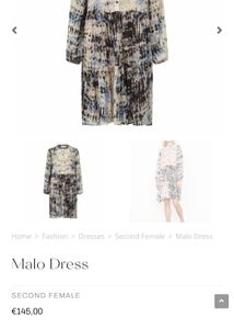SECOND FEMAY Boho Tie-Dye Tiered Midi Dress