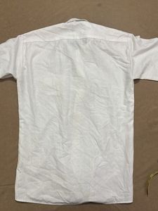 linen White Men's Shirt