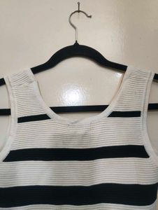 Striped Bodycon Mini Dress