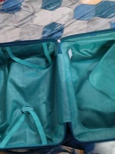 Teal Kamiliant Travel Suitcase