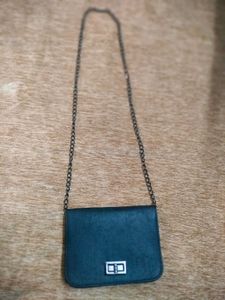 Chic Dark Teal Clutch Bag