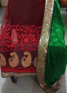 Two shade lightweight saree
