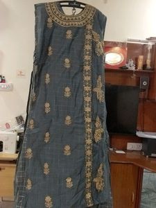 Ethnic Coat Model Gown