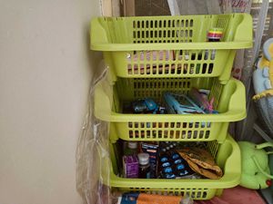 3 Tier Stackable Storage Baskets