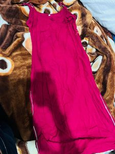 Magenta Cami Kurti