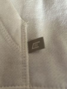 White Hoddie Size L