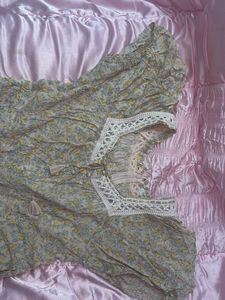 Vintage Floral Maxi Dress