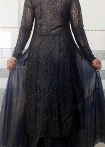 Beautiful Gown With Shrug