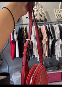 GUESS Red Crossbody Bag