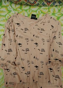 Pink Printed Tshirt