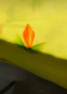 brush painting Yellow Embellished Suit