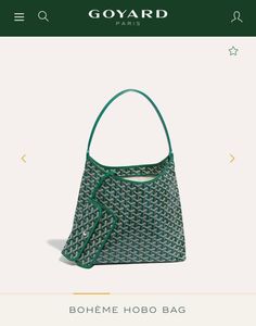 Goyard Bohemian Hobo Bag