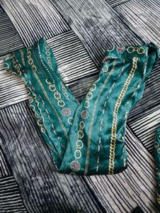 Green Chain Print loungewear Set