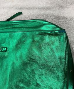 Shiny Green "GAUDI" Tote Bag