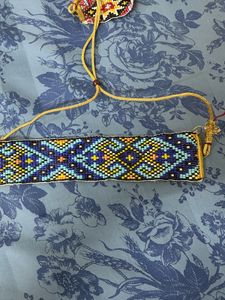 khat beaded boho necklace