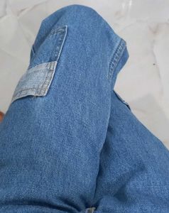 Wide Leg Cargo Jeans