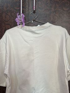 beige Graphic T-Shirt