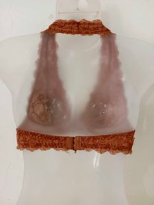 Lace Halter Neck Bralette