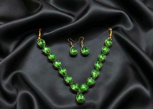 Green Gemstone Necklace