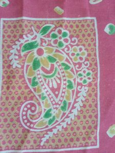 Pink Paisley Print Dupatta