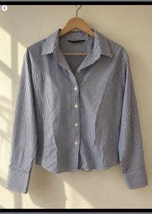 h&amp;m wide leg pant + shirt Set