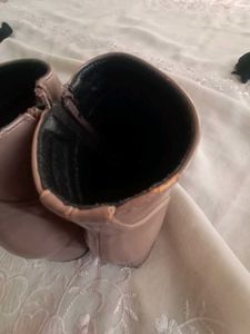 nude/Tan Boot