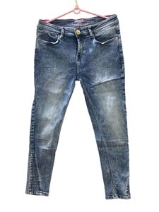 Womens Acid Wash Jeans