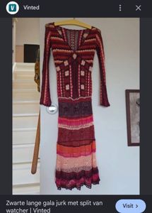 Boho Crochet Maxi Dress