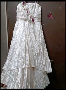 Elegant beautiful White Dress