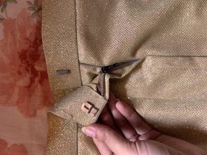 gold shimmer skirt