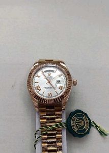 Rose Gold Rolex Style Watch