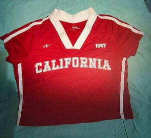 Red California Graphic T-Shirt