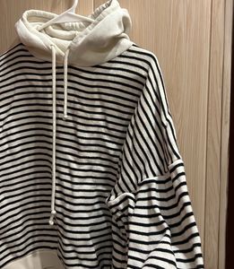 Korean Striped Hoodie Sweatshirt
