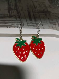 Cute Strawberry Earrings
