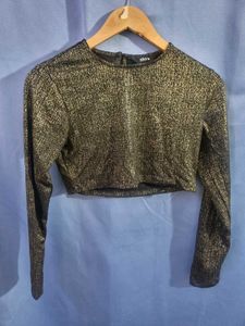 Indiya Sparkly Crop Top - Party Ready