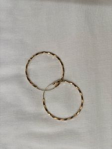 Twisted Hoop Earrings