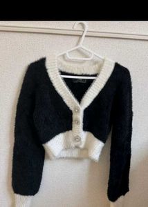 beutiful furr super soft cozy cardigan