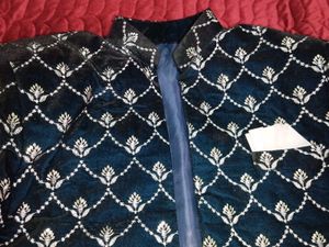 Elegant embroidered indo-western sherwani
