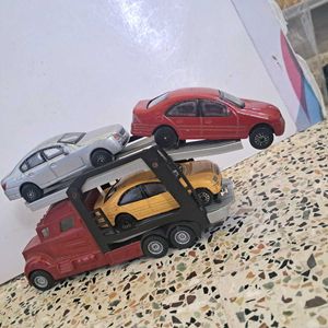 ToysRUs Red Miniature Car Loader truck