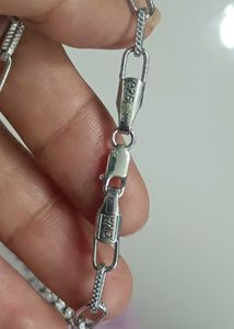 silver orion cable chain for men