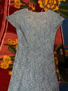 Blue Paisley Midi Sundress
