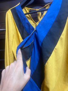 Ashley Stewart Colorblock Top