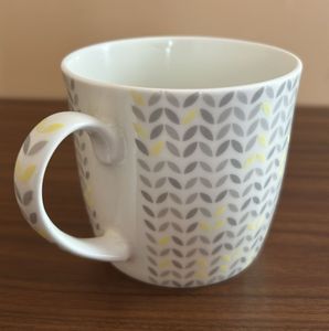Westside Home Stylish Patterned Ceramic Mug