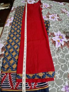Red Kurta Set with Dupatta