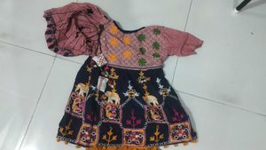 girls women kedia pink yellow colour