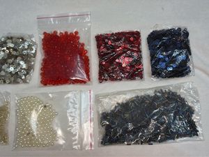 Embroidery Beads and Sequins Assortment